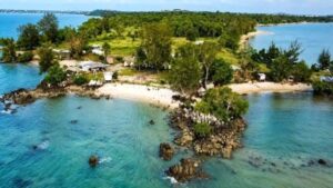 Pantai Setumu, Pantai Setumu Tanjungpinang, wisata Tanjungpinang, wisata Kepri, pantai Dompak, sunset Tanjungpinang,