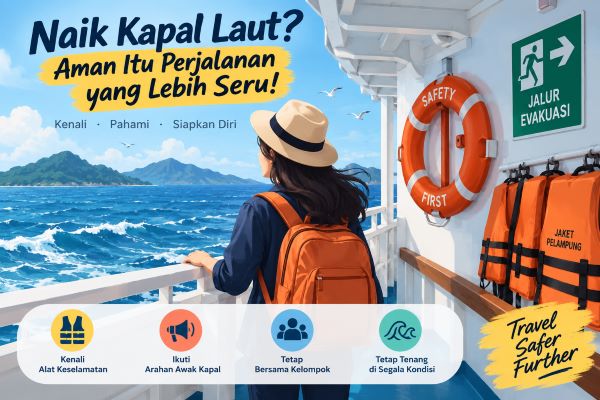 Naik Kapal Laut Saat Liburan? Ini 7 Langkah Keselamatan yang Wajib Kamu Tahu