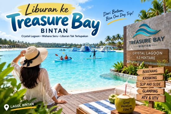 Tak Perlu Jauh-jauh ke Luar Negeri, Ada Crystal Lagoon Secantik Ini di Bintan!