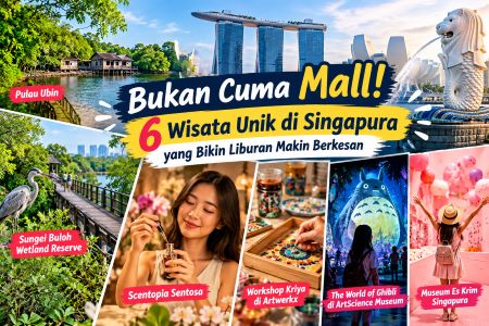 Singapura Bukan Cuma Marina Bay! 6 Destinasi Unik yang Jarang Diketahui Wisatawan