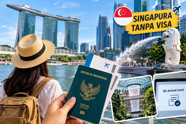 Paspor Indonesia Bebas Visa ke Singapura, tapi Jangan Berangkat Sebelum Cek 5 Syarat Ini