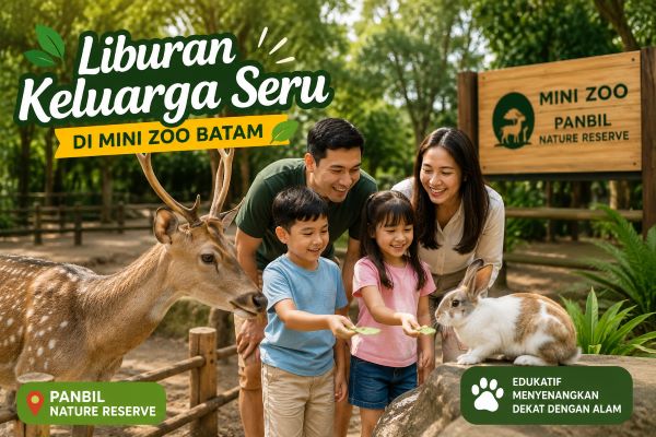 Liburan Keluarga di Batam Makin Seru! Mini Zoo Panbil Nature Reserve Jadi Destinasi Favorit untuk Edukasi Anak