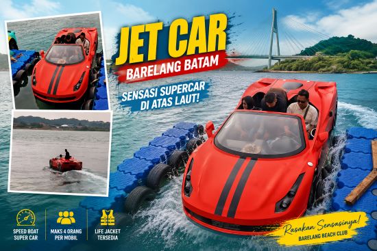 Liburan ke Jembatan Barelang? Jangan Cuma Foto, Coba Jet Car Viral Pertama di Batam!