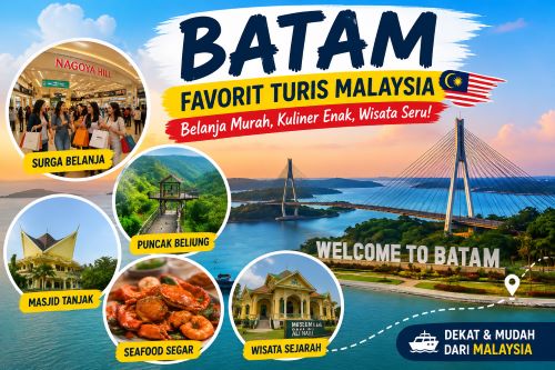 Batam Jadi Surga Wisata Turis Malaysia, 10 Tempat Ini Paling Banyak Diburu