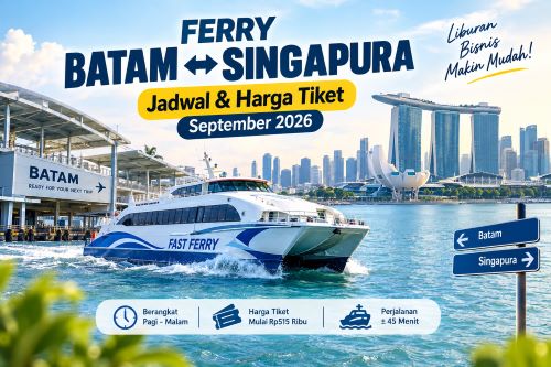 Jadwal dan Harga Ferry Batam-Singapura September 2026, Cek Pelabuhan dan Jam Keberangkatannya