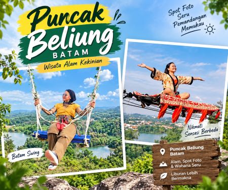 Puncak Beliung Batam: Hidden Gem di Atas Bukit, Punya Swing Ekstrem hingga Spot Foto Instagramable!