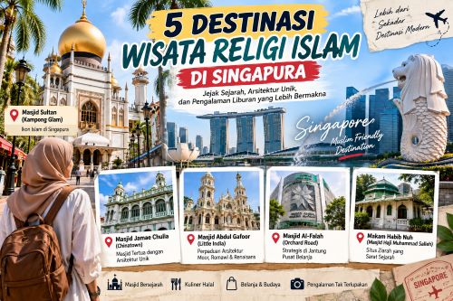 5 Destinasi Wisata Religi Singapura yang Cocok untuk Liburan Muslim dari Indonesia