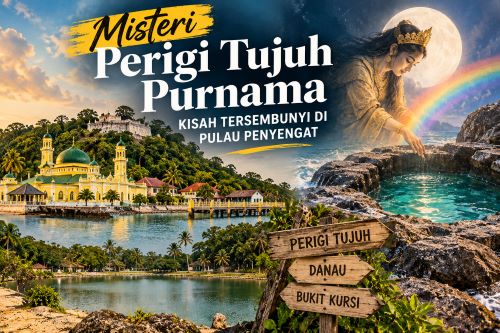 Misteri Perigi Telaga Tujuh di Pulau Penyengat: Sumur Legendaris, Jejak Pelaut, dan Kisah Kaki Pelangi