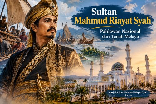 Mengenal Sultan Mahmud Riayat Syah, Pahlawan Nasional yang Namanya Jadi Kodam Kepri dan Masjid Ikonik Batam